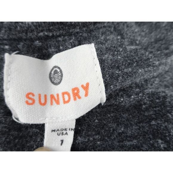 Sundry Play Women Grey Sweatshirt with Pockets Size 1 - Picture 8 of 11